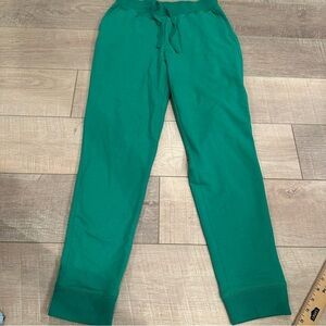 PRIMARY WOMENS XS JOGGERS GREEN PANTS